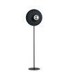 Oslo Lp Svart/Grafit golvlampa - Ø14 cm, E14, 230V, utan ljuskälla