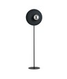 Oslo Lp Svart/Grafit golvlampa - Ø14 cm, E14, 230V, utan ljuskälla