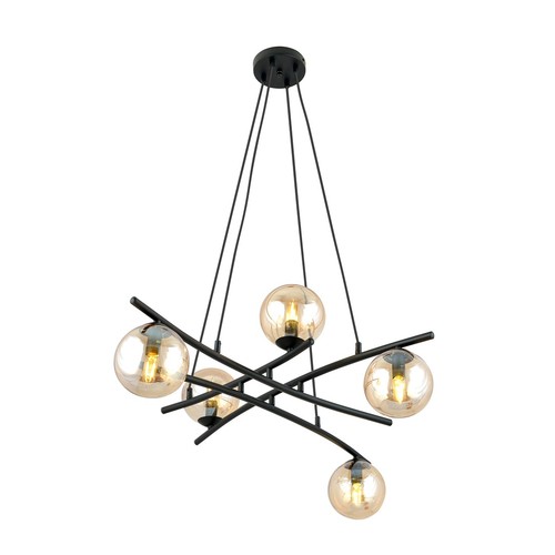 Essa 5 Rav pendellampa - Ø14 cm, E14, 230V, utan ljuskälla