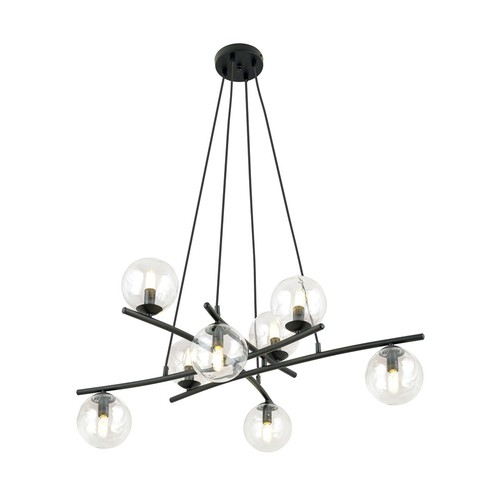 Essa 8 Transparent pendellampa - Ø14 cm, E14, 230V, utan ljuskälla