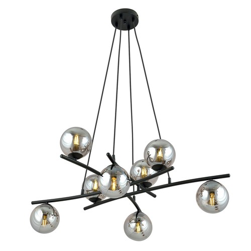 Essa 8 Grafit pendellampa - Ø14 cm, E14, 230V, utan ljuskälla