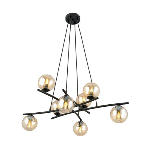 Essa 8 Rav pendellampa - Ø14 cm, E14, 230V, utan ljuskälla