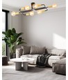 Veken 6A Guld taklampa - E27, 230V, utan ljuskälla