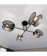 Talia 4 Svart taklampa - E27, 230V, utan ljuskälla