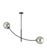 Hunter 2 Svart/Grafit taklampa - Ø14 cm, E14, 230V, utan ljuskälla