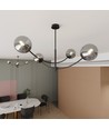 Hunter 4 Svart/Grafit taklampa - Ø14 cm, E14, 230V, utan ljuskälla