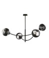 Hunter 4 Svart/Randig taklampa - Ø14 cm, E14, 230V, utan ljuskälla