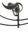 Hunter 6 Svart/Rand taklampa - Ø14 cm, E14, 230V, utan ljuskälla