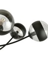 Hunter 6 Svart/Rand taklampa - Ø14 cm, E14, 230V, utan ljuskälla