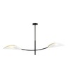 Lotus 2 Vit/Guld taklampa - Ø12 cm, E14, 230V, utan ljuskälla