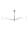Lotus 2 Vit/Guld taklampa - Ø12 cm, E14, 230V, utan ljuskälla