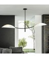 Lotus 2 Vit/Guld taklampa - Ø12 cm, E14, 230V, utan ljuskälla
