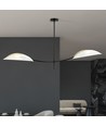 Lotus 2 Vit/Guld taklampa - Ø12 cm, E14, 230V, utan ljuskälla