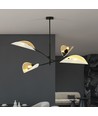 Lotus 4 Vit/Guld taklampa - Ø12 cm, E14, 230V, utan ljuskälla
