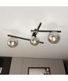 Smart 3 Svart/Grafit taklampa - Ø15 cm, E14, 230V, utan ljuskälla