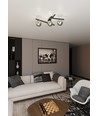 Smart 3 Svart/Grafit taklampa - Ø15 cm, E14, 230V, utan ljuskälla