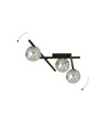 Smart 3 Svart/Grafit taklampa - Ø15 cm, E14, 230V, utan ljuskälla