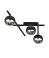 Smart 3 Svart/Rand taklampa - Ø15 cm, E14, 230V, utan ljuskälla