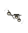 Smart 3 Svart/Rand taklampa - Ø15 cm, E14, 230V, utan ljuskälla