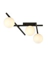 Smart 3 Svart/Opal taklampa - Ø15 cm, E14, 230V, utan ljuskälla