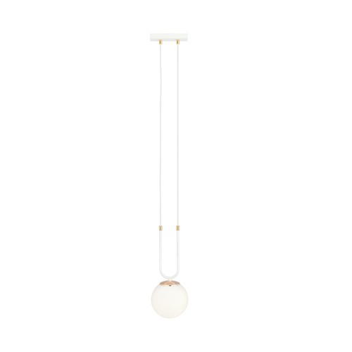 Glam 1 Vit/Opal pendellampa - Ø15 cm, E14, 230V, utan ljuskälla