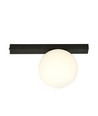 Fit 1 Svart/Opal taklampa - Ø15 cm, E14, 230V, utan ljuskälla