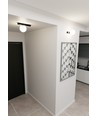 Fit 1 Svart/Opal taklampa - Ø15 cm, E14, 230V, utan ljuskälla