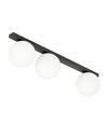Fit 3 Svart/Opal taklampa - Ø15 cm, E14, 230V, utan ljuskälla