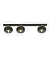 Fit 3 Svart/Randig taklampa - Ø14 cm, E14, 230V, utan ljuskälla