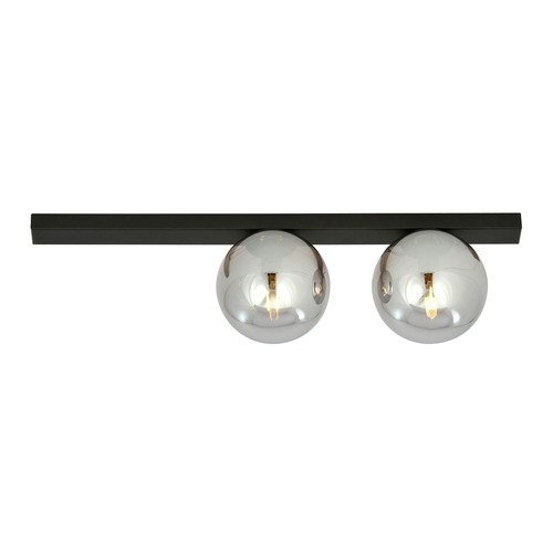 Fit 2 Svart/Grafit taklampa - Ø14 cm, E14, 230V, utan ljuskälla