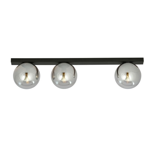Fit 3 Svart/Grafit taklampa - Ø14 cm, E14, 230V, utan ljuskälla