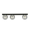 Fit 3 Svart/Grafit taklampa - Ø14 cm, E14, 230V, utan ljuskälla
