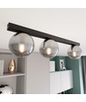Fit 3 Svart/Grafit taklampa - Ø14 cm, E14, 230V, utan ljuskälla