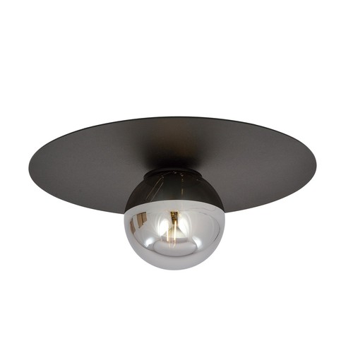 Solar 1 Svart/Grafit taklampa - Ø14 cm, E14, 230V, utan ljuskälla