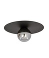 Solar 1 Svart/Grafit taklampa - Ø14 cm, E14, 230V, utan ljuskälla