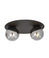 Solar 2 Svart/Grafit taklampa - Ø14 cm, E14, 230V, utan ljuskälla