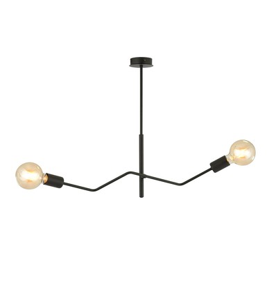 Frix 2 Svart taklampa - E27, 230V, utan ljuskälla