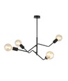 Frix 4 Svart taklampa - E27, 230V, utan ljuskälla