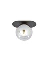 Plaza 1 Svart/Grafit taklampa - Ø14 cm, E14, 230V, utan ljuskälla