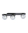 Plaza 3 Svart/Grafit taklampa - Ø14 cm, E14, 230V, utan ljuskälla