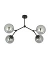 Space 4 Svart/Grafit taklampa - Ø14 cm, E14, 230V, utan ljuskälla