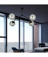 Space 4 Svart/Grafit taklampa - Ø14 cm, E14, 230V, utan ljuskälla