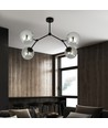Space 4 Svart/Grafit taklampa - Ø14 cm, E14, 230V, utan ljuskälla