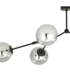 Space 4 Svart/Grafit taklampa - Ø14 cm, E14, 230V, utan ljuskälla