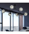 Space 6 Svart/Grafit taklampa - Ø14 cm, E14, 230V, utan ljuskälla