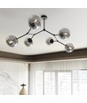 Space 6 Svart/Grafit taklampa - Ø14 cm, E14, 230V, utan ljuskälla