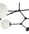 Space 4 Svart/Opal taklampa - Ø15 cm, E14, 230V, utan ljuskälla.