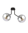 Nova 2 Svart/Grafit taklampa - Ø14 cm, E14, 230V, utan ljuskälla