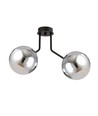 Nova 2 Svart/Grafit taklampa - Ø14 cm, E14, 230V, utan ljuskälla