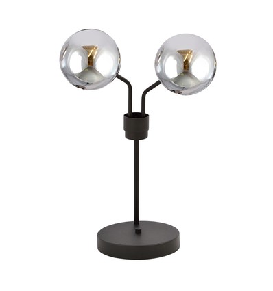 Nova LN2 Svart/Grafit bordlampa - Ø14 cm, E14, 230V, utan ljuskälla